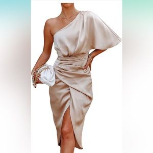 Cupshe one shoulder backless dress- NWT!!!
